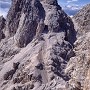 Toiling up the Kesselkogel, or Catinaccio d'Antermoia.